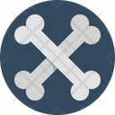 Halloween Bone Dog Bone Meringue Bone Icon