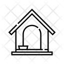 Dog Home House Icon