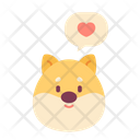 Dog Love Icon
