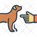 Dog Training Dog Order Icon