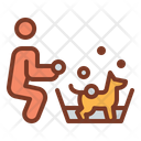 Dog Wash Trainer Coach Icon
