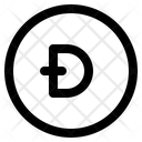 Crypto Banking Digital Icon
