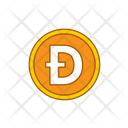 Dogecoin Cryptocurrency Digital Currency Icon