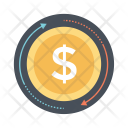 Business Sync Currency Icon