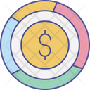 Dollar Analysis Icon