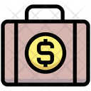 Dollar Briefcase Icon