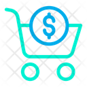 Cart Dollar Shopping Icon