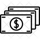 Dollar Cash  Icon