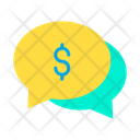 Dollar Chat Bubble Dollar Chat Bubble Icon