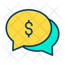 Dollar Chat Bubble Icon