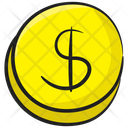 Dollar Coins Currency Coins Cash Icon