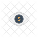 Dollar Eye Dollar Cost Icon