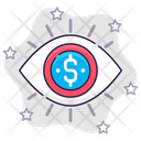 Dollar Eye Icon