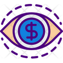 Dollar Eye Icon
