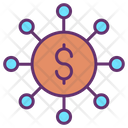 Dollar Fundraise Icon