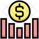 Dollar Graph Icon