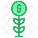 Dollar Grow Icon
