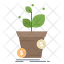 Dollar Growth Icon