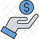 Dollar Hand Icon