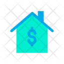 Home House Dollar Symbol Icon