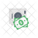 Dollar Locker Dollar Vault Safebox Icon