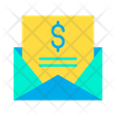 Dollar Message Dollar Mail Icon
