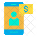 Dollar Mobile Online Payment Mobile Banking Icon