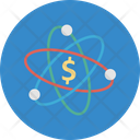 Dollar Molecule Finance Chemistry Financial Alchemy Icon