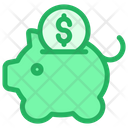 Dollar Piggy Icon