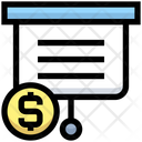 Business Financial Lecture Icon