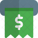 Dollar Receipt Icon