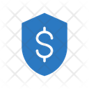 Dollar Shield Protection Icon