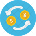 Dollar To Yen Exchange Icon