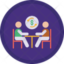 Dollar Update Business Meeting Meeting Icon