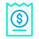 Dollar Voucher Icon