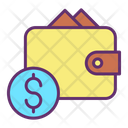 Dollar Wallet Dollar Money Icon