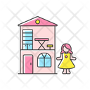 Dollhouse House Doll Icon