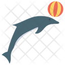 Dolphin Circus Icon