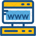 Www Domain Internet Icon