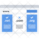 Domain Registration Seo Icon