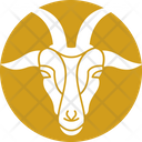 Domestic Goat Animal Capricorn Icon