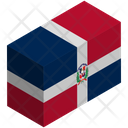 Flag Country Dominican Republic Icon