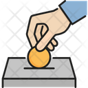 Donation Hand Holding Icon