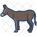 Donkey Animal Wildlife Icon