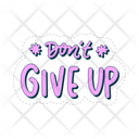Dont Give Up Icon