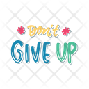 Dont Give Up Icon