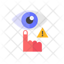 Don't Touch Eye Icon