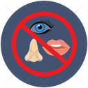 Dont Touch Eyes Nose Mouth Icon