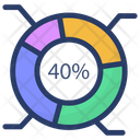 Donut Chart Data Visualization Infographics Presentation Icon
