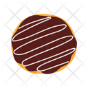 Donut Choco No Hole Top Food Fast Food Icon